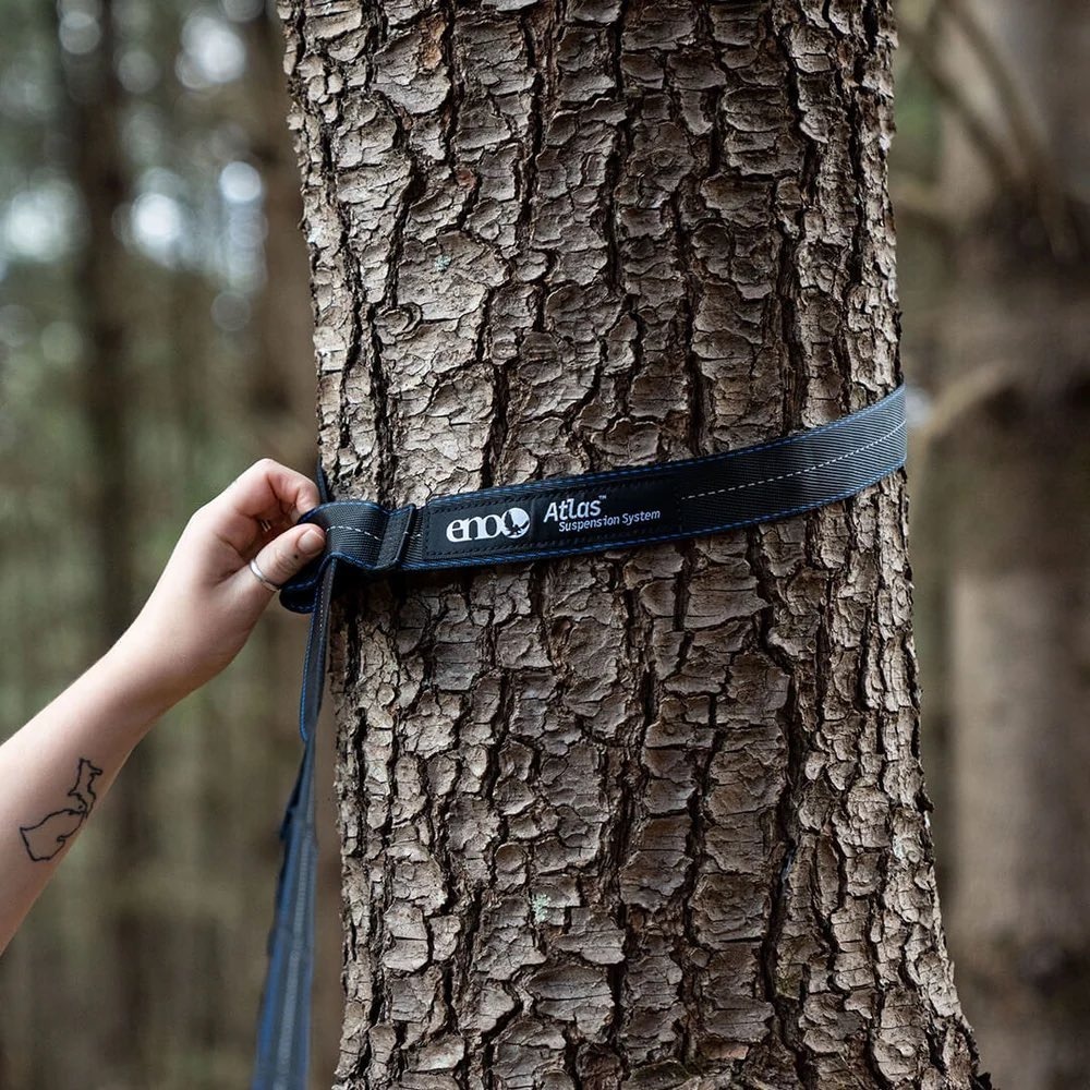 ENO eagle nest outfitters double nest hammock with straps capacity up to 400 lbs - Picture 4 of 10
